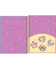 imagem de detalhe produto Caderno Espiral Capa Dura Universitário Connect 1 Matéria Mellow 80 Folhas