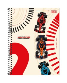 imagem principal do produto Caderno Espiral Capa Dura Universitário Connect 1 Matéria Speed 80 Folhas