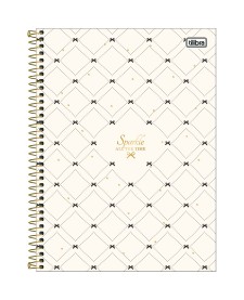 imagem principal do produto Caderno Espiral Capa Dura Universitário Connect 10 Matérias West Village 160 Folhas