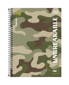 imagem principal do produto Caderno Espiral Capa Dura Universitário Connect 12 Matérias Hide 192 Folhas