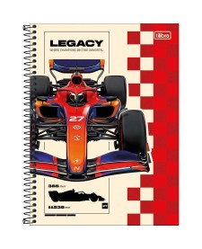 imagem principal do produto Caderno Espiral Capa Dura Universitário Connect 15 Matérias Speed 240 Folhas