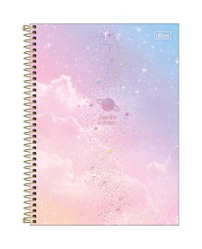 imagem principal do produto Caderno Espiral Capa Dura Universitário Connect 16 Matérias Magic 256 Folhas