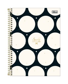 imagem principal do produto Caderno Espiral Capa Dura Universitário Connect 16 Matérias West Village 256 Folhas