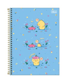 imagem principal do produto Caderno Espiral Capa Dura Universitário Connect 20 Matérias Mellow 320 Folhas