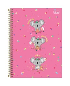 imagem principal do produto Caderno Espiral Capa Dura Universitário Connect 20 Matérias Mellow 320 Folhas