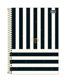 imagem principal do produto Caderno Espiral Capa Dura Universitário Connect 20 Matérias West Village 320 Folhas