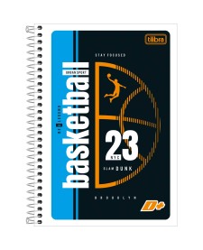 imagem principal do produto Caderno Espiral Capa Flexível 1/4 D+ 48 Folhas