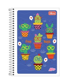 imagem principal do produto Caderno Espiral Capa Flexível 1/4 D+ 96 Folhas