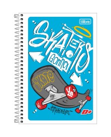 imagem principal do produto Caderno Espiral Capa Flexível 1/4 D+ 96 Folhas