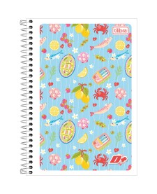 imagem principal do produto Caderno Espiral Capa Flexível 1/4 D+ 96 Folhas