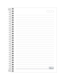 imagem de detalhe produto Caderno Espiral Capa Flexível 1/4 Lunix 48 Folhas