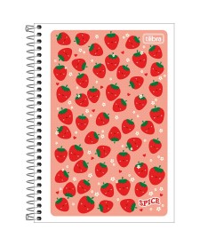 imagem principal do produto Caderno Espiral Capa Flexível 1/4 Pepper 80 Folhas