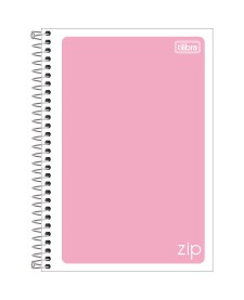 imagem principal do produto Caderno Espiral Capa Flexível 1/4 Zip Colors 48 Folhas