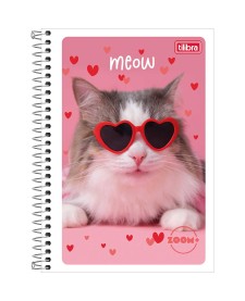 imagem principal do produto Caderno Espiral Capa Flexível 1/4 Zoom+ 48 Folhas