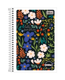 imagem principal do produto Caderno Espiral Capa Flexível 1/4 Zoom+ 48 Folhas