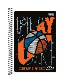 imagem principal do produto Caderno Espiral Capa Flexível Universitário 1 Matéria D+ 96 Folhas