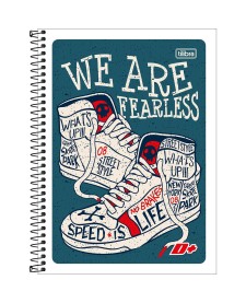 imagem principal do produto Caderno Espiral Capa Flexível Universitário 1 Matéria D+ 96 Folhas