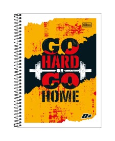 imagem principal do produto Caderno Espiral Capa Flexível Universitário 1 Matéria D+ 96 Folhas