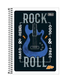 imagem principal do produto Caderno Espiral Capa Flexível Universitário 1 Matéria D+ 96 Folhas