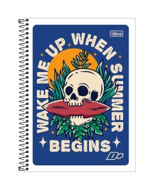 imagem principal do produto Caderno Espiral Capa Flexível Universitário 1 Matéria D+ 96 Folhas