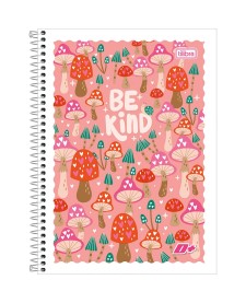 imagem principal do produto Caderno Espiral Capa Flexível Universitário 1 Matéria D+ Feminino 96 Folhas