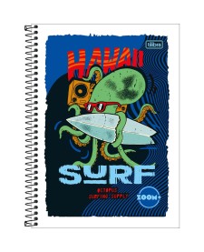 imagem principal do produto Caderno Espiral Capa Flexível Universitário 1 Matéria Zoom+ Masculino 96 Folhas