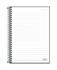 imagem de detalhe produto Caderno Espiral Capa Plástica 1/4 Neon Fit 80 Folhas