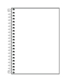 imagem de detalhe produto Caderno Espiral Capa Plástica 1/8 Neon Fit Feminino 80 Folhas