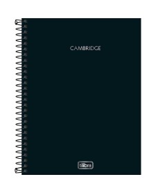 imagem principal do produto Caderno Executivo Espiral Capa Dura Colegial Cambridge 90 Gramas 80 Folhas