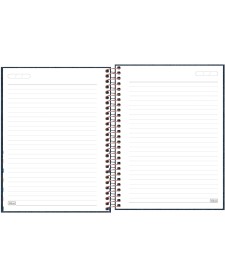 imagem de detalhe produto Caderno Executivo Espiral Capa Dura Colegial Cambridge Denim 80 Folhas