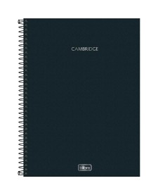 imagem principal do produto Caderno Executivo Espiral Capa Dura Universitário Cambridge 90 Gramas 80 Folhas