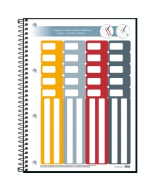 imagem de detalhe produto Caderno Executivo Espiral Capa Dura Universitário Organizer 80 Folhas