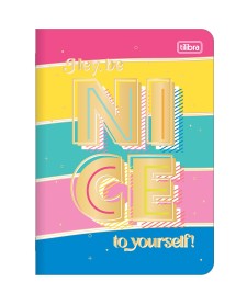 imagem principal do produto Caderno Grampeado Flexível Be Nice 32 Folhas