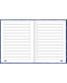 imagem de detalhe produto Caderno Pauta Ampliada Brochura Capa Dura Tilibra Neuro 80 Folhas