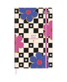 imagem principal do produto Caderno Pontilhado Costurado Capa Dura Fitto G Check Pop 90 Gramas 80 Folhas