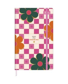 imagem principal do produto Caderno Pontilhado Costurado Capa Dura Fitto G Check Pop 90 Gramas 80 Folhas