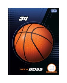 imagem principal do produto Caderno Quadriculado 1x1 cm Brochura Capa Dura Score 40 Folhas