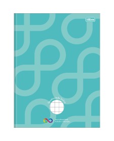 imagem principal do produto Caderno Quadriculado 2X2 cm Brochura Capa Dura Tilibra Neuro 40 Folhas