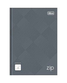 imagem principal do produto Caderno Quadriculado 7x7 mm Brochura Capa Dura 1/4 Zip 96 Folhas