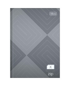 imagem principal do produto Caderno Quadriculado 7x7 mm Brochura Capa Dura 1/4 Zip 96 Folhas