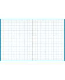 imagem de detalhe produto Caderno Quadriculado 7x7 mm Brochura Capa Dura D+ Azul 96 Folhas