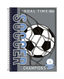 imagem principal do produto Caderno Quadriculado 7x7 mm Espiral Capa Dura Universitário D+ 96 Folhas