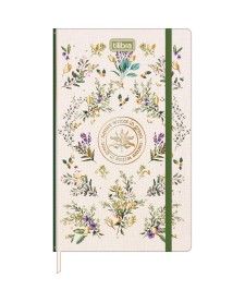 imagem principal do produto Caderno sem Pauta Costurado Capa Dura Fitto G Naturalis 80 Folhas