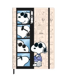 imagem principal do produto Caderno Sem Pauta Costurado Capa Dura Fitto G Snoopy 80 Folhas