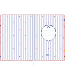 imagem de detalhe produto Caderno sem Pauta Costurado Capa Dura Fitto G Trend Encanto 90 gramas 80 Folhas