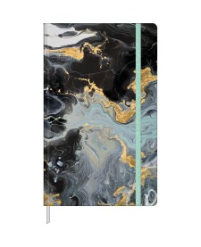 imagem principal do produto Caderno sem Pauta Costurado Capa Dura Fitto G Trend Mármore 90 gramas 80 Folhas