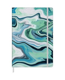 imagem principal do produto Caderno sem Pauta Costurado Capa Dura Fitto G Trend Mármore 90 gramas 80 Folhas