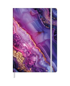 imagem principal do produto Caderno sem Pauta Costurado Capa Dura Fitto G Trend Mármore 90 gramas 80 Folhas