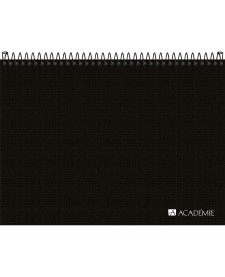 Caderno Sketchbook Espiral Capa Plástica A4 Académie 150 G 50