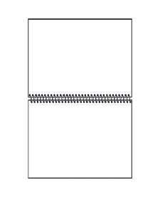 imagem de detalhe produto Caderno Sketchbook Espiral  Capa Dura A4 Académie 90 G 80 Folhas